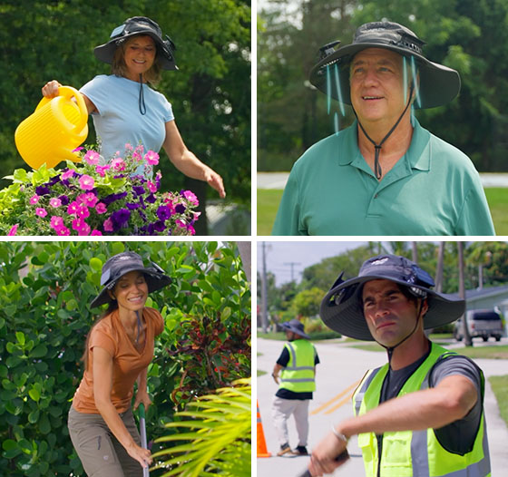 All the different ways to use Arctic Air® Turbo Breeze Hat