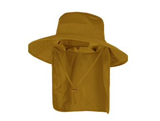 Arctic Air® Turbo Breeze Hat Neck Protector in Tan